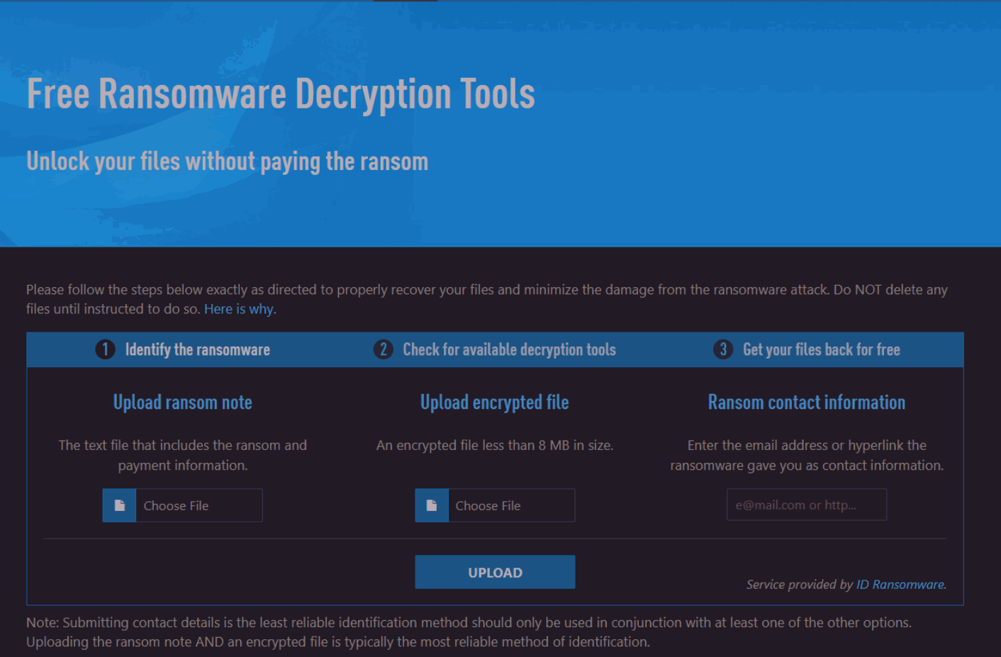 לחץ על התמונה לגרסה מוגדלת.&nbsp;

שם:	Emisoft free ransomware tools.gif&nbsp;
צפיות:	59&nbsp;
גודל:	89.8 קילובייט&nbsp;
מק