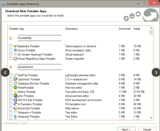 לחץ על התמונה לגרסה מוגדלת.&nbsp;

שם:	Portable applications com.jpg&nbsp;
צפיות:	63&nbsp;
גודל:	77.4 קילובייט&nbsp;
מק